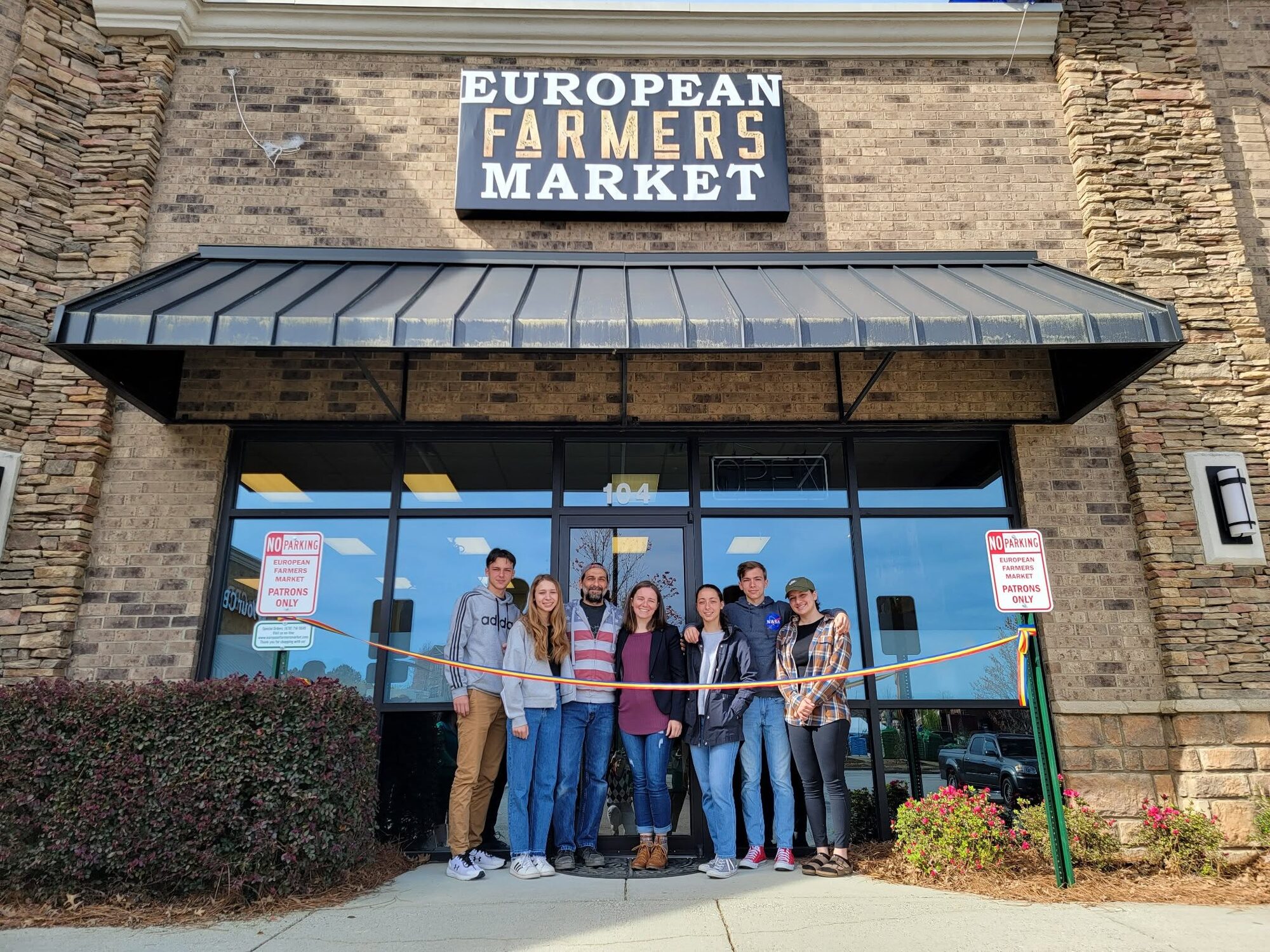 The European Farmers Market storefront in Buford, GA