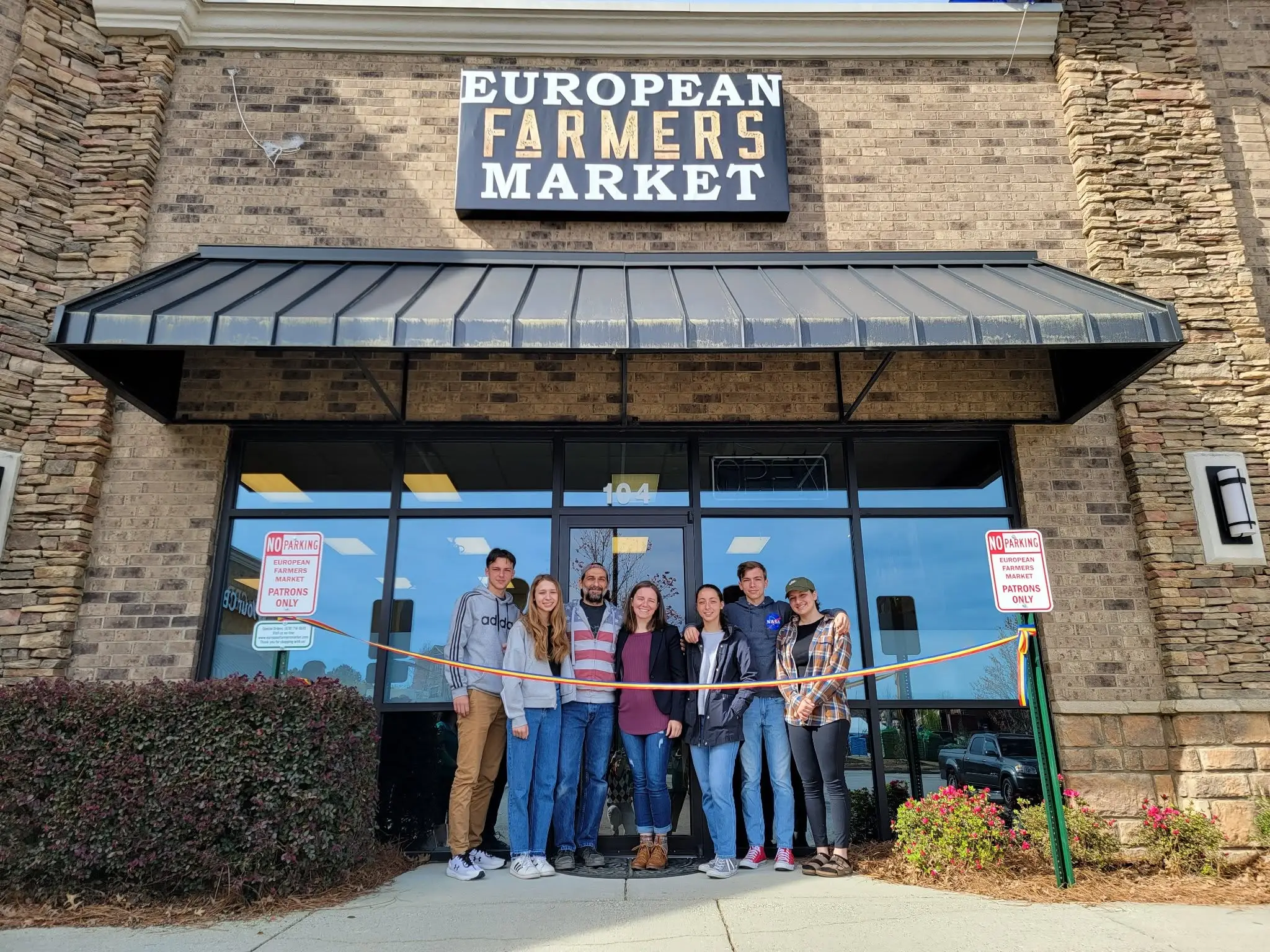 The European Farmers Market storefront in Buford, GA