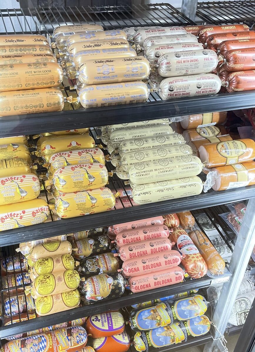 The deli case