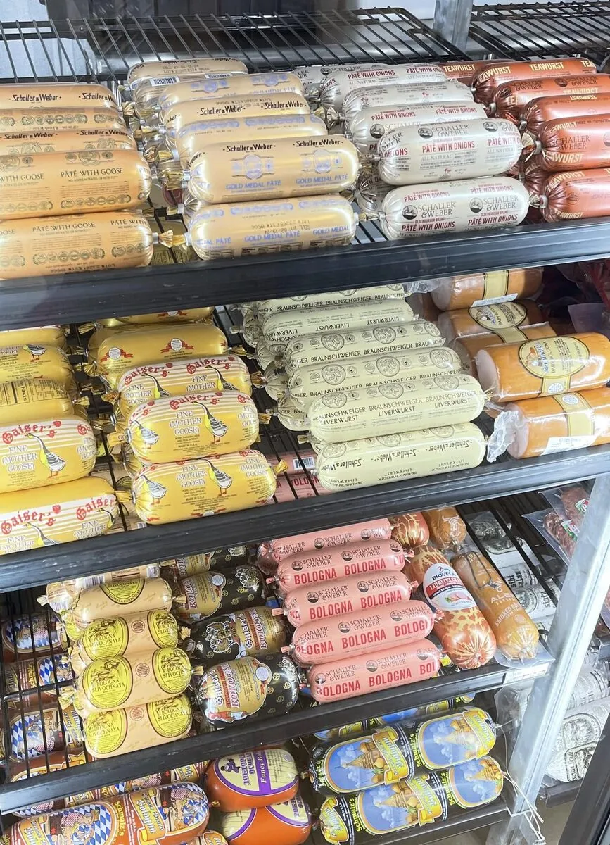The deli case