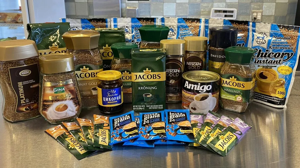 Imported European coffee and goods