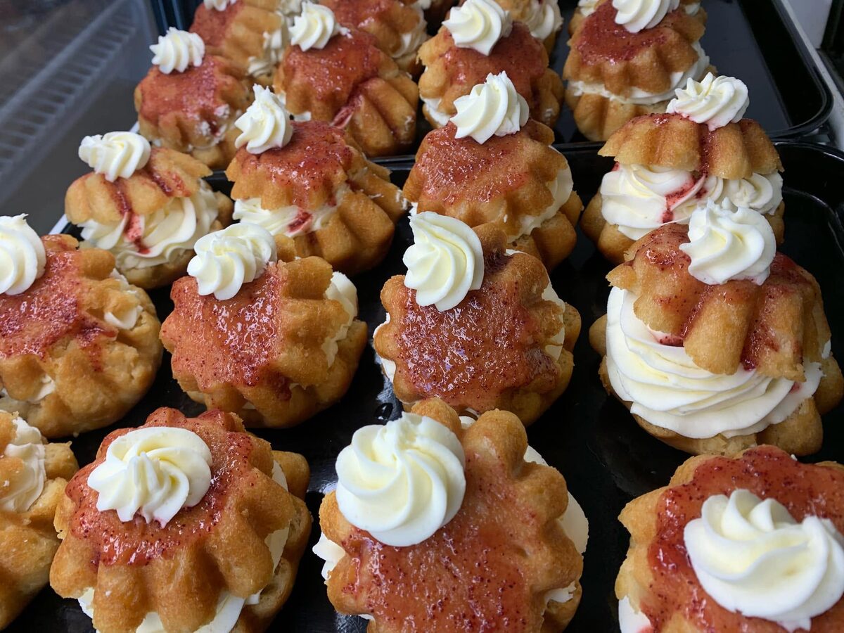 Fresh-baked pastries
